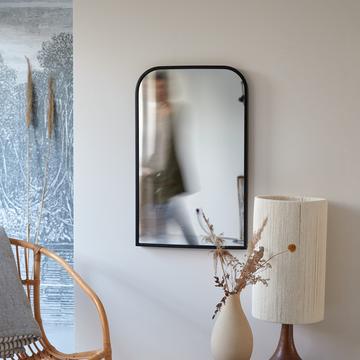 Miroir déco en métal 80x50 cm Nordic