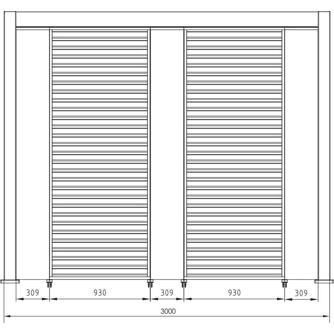 mutoni Pavillon de jardin Ocean anthracite 300x300  
