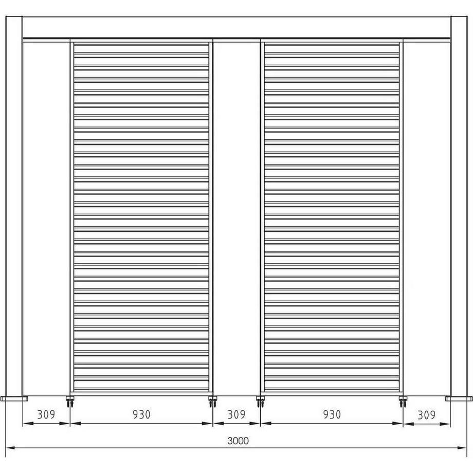 mutoni Padiglione da giardino Ocean antracite 300x300  