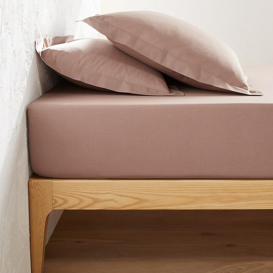 La Redoute Intérieurs Scenario Drap Housse Uni en Polycoton  