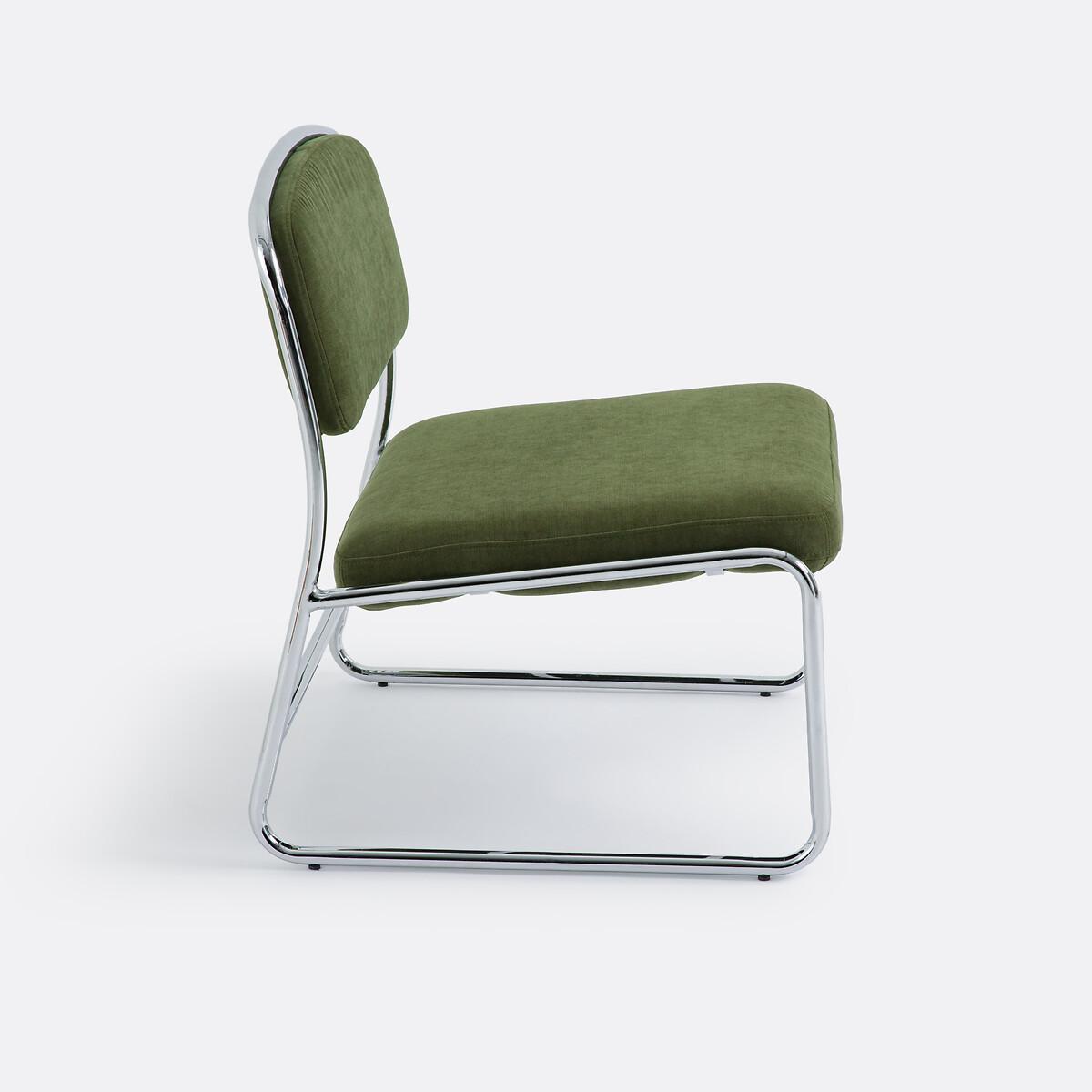 La Redoute Intérieurs Sessel aus Chrom und Stoff  