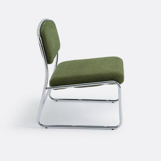 La Redoute Intérieurs Sessel aus Chrom und Stoff  