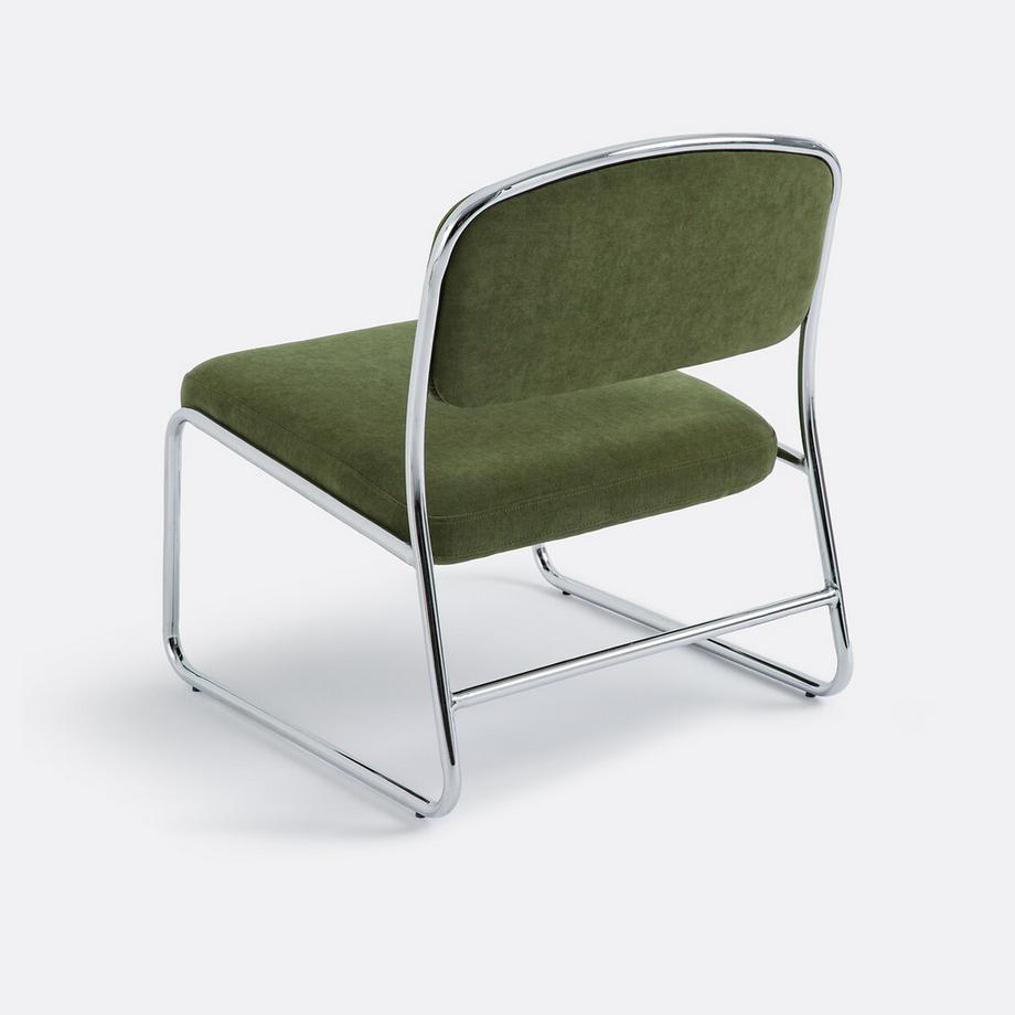 La Redoute Intérieurs Sessel aus Chrom und Stoff  