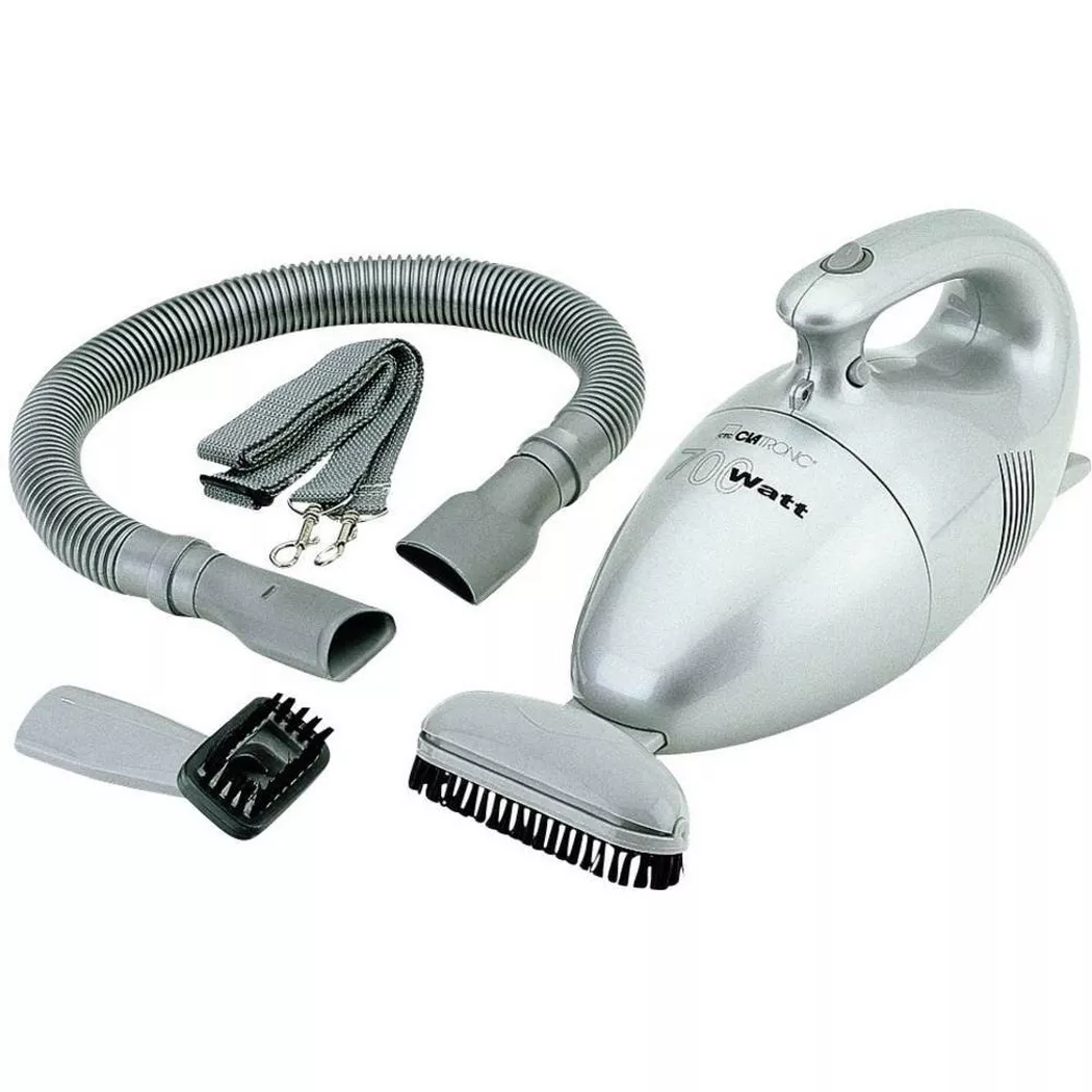 Clatronic – Handstaubsauger HS 2631, Silber, One Size