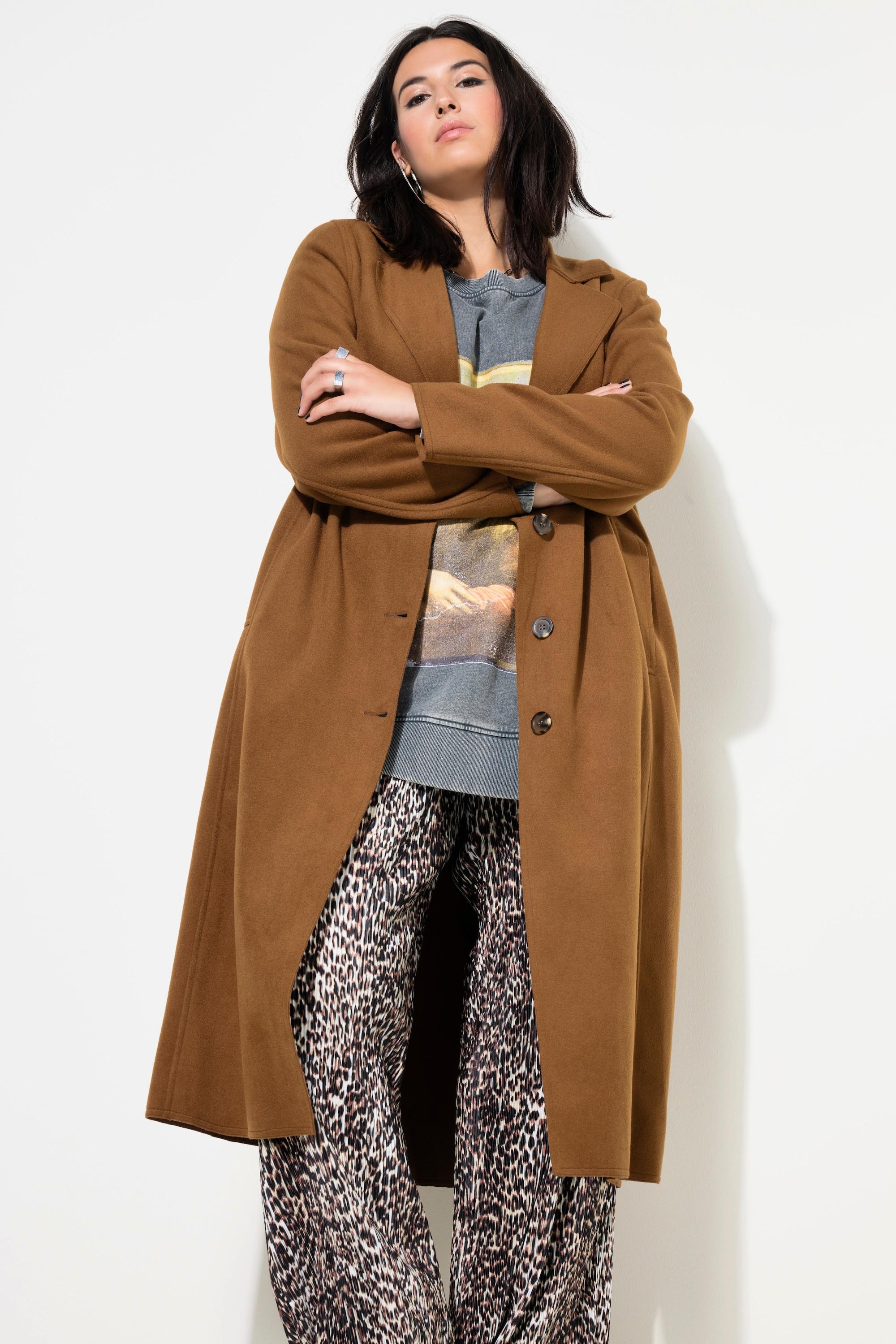 Studio Untold Cappotto Reversibile Collo Revers Maniche Lunghe  