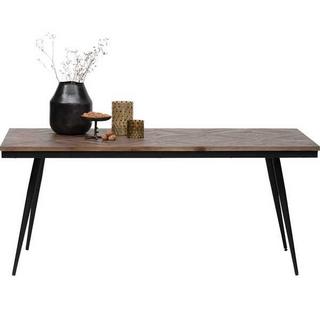 mutoni Table en bois massif Mosaïque Rhombique 180x90  