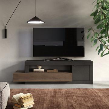TV-Möbel 1 Tür und 1 Schublade Journey - L160 cm