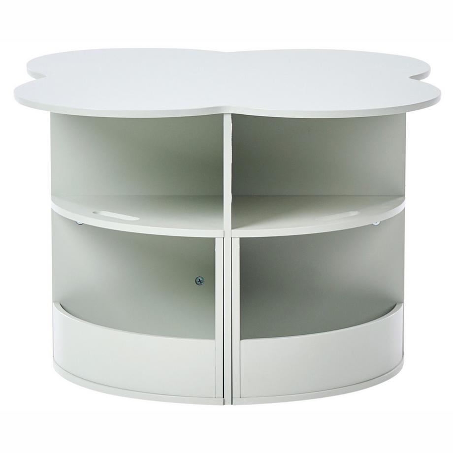 Beliani Kindertisch mit Stühlen aus MDF-Platte Modern TIBOO  