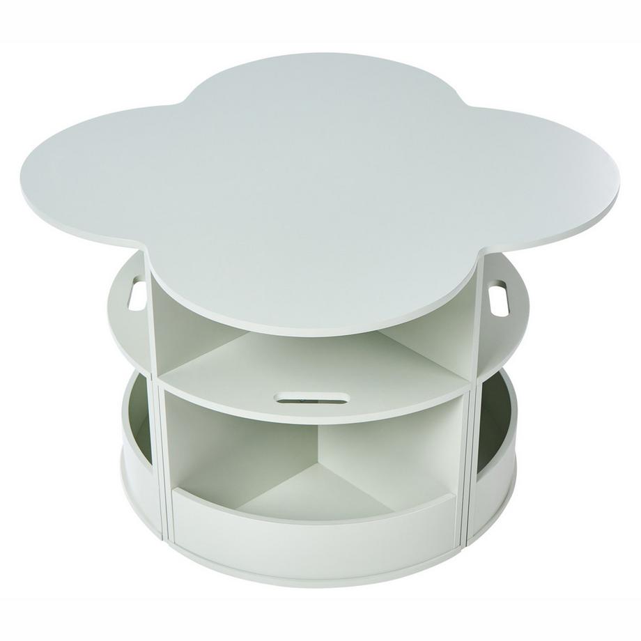 Beliani Kindertisch mit Stühlen aus MDF-Platte Modern TIBOO  