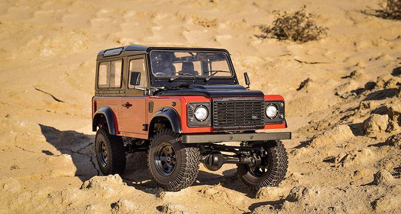 RC4WD  RC4WD Gelande II Land Rover Defender D90 modellino radiocomandato (RC) Macchina fuoristrada Motore elettrico 1:10 