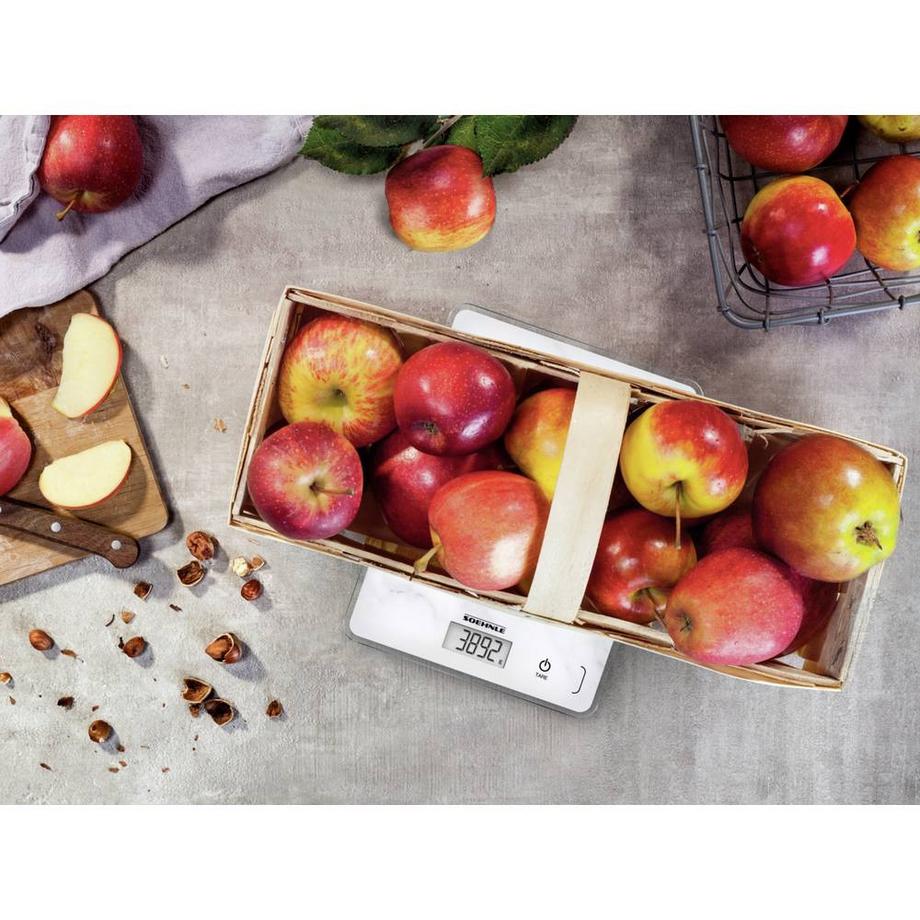 SOEHNLE Digitale Küchenwaage Page Compact 300 Marble  