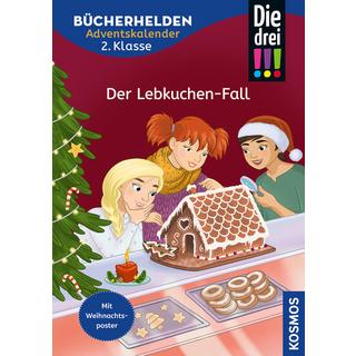 Die drei !!!, Bücherhelden 2. Klasse, Adventskalender, Der Lebkuchen-Fall Scheller, Anne; Metzen, Isabelle (Illustrationen) Couverture rigide 