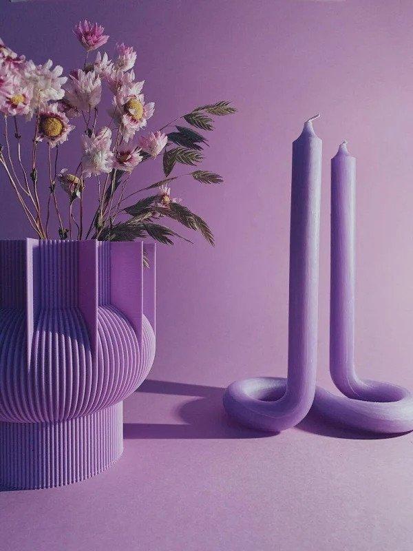 Twist Candles Lavendel  