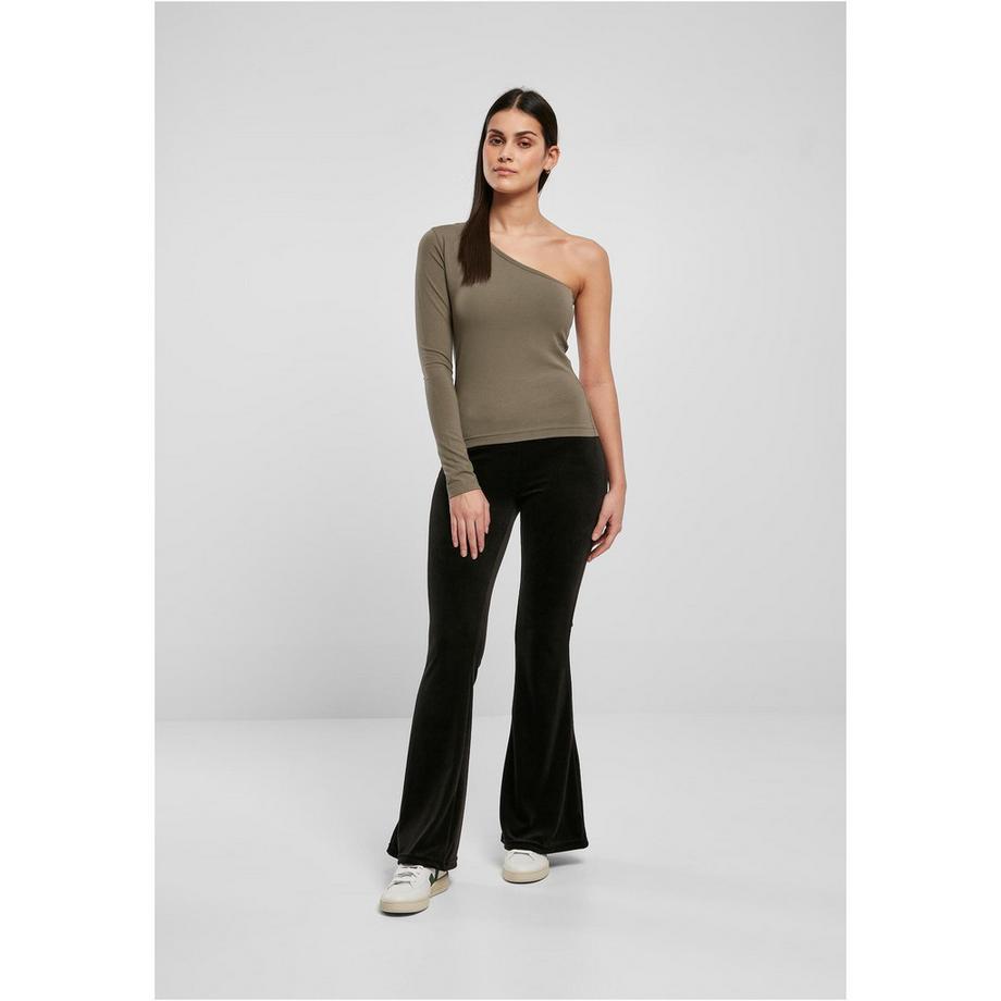 URBAN CLASSICS Maglietta Asimmetrica Maniche Lunghe  