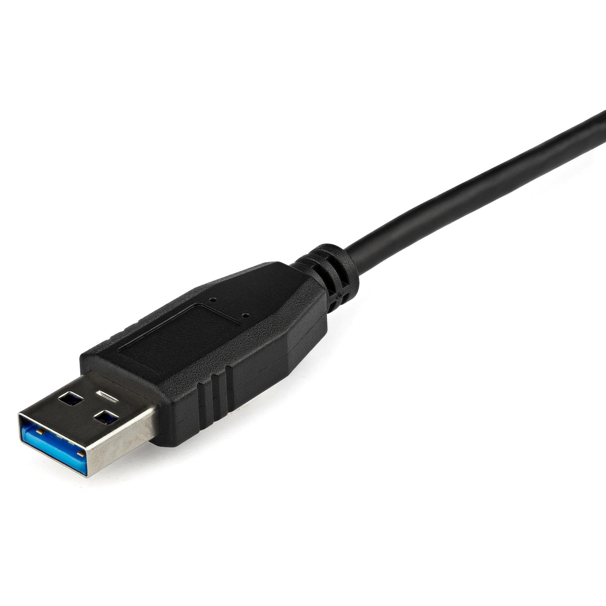 STARTECH  Adattatore da USB 3.0 a Gigabit Ethernet per Windows e Mac - Convertitore di rete NIC 10/100/1000 - Adattatore di rete da USB a RJ45 per laptop e computer desktop - Alimentazione tramite bus USB 
