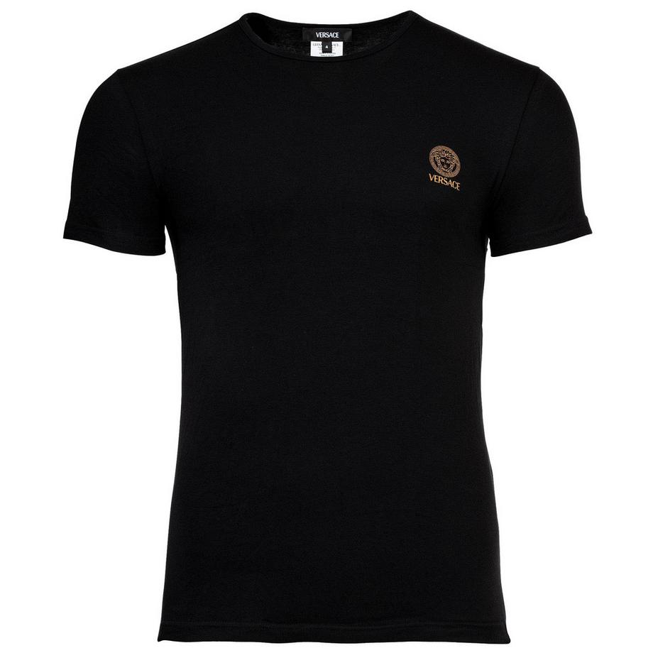 VERSACE Bi-Pack Jersey Topeka Bi-Stretch Organic Cotton T-Shirt 2er Pack  