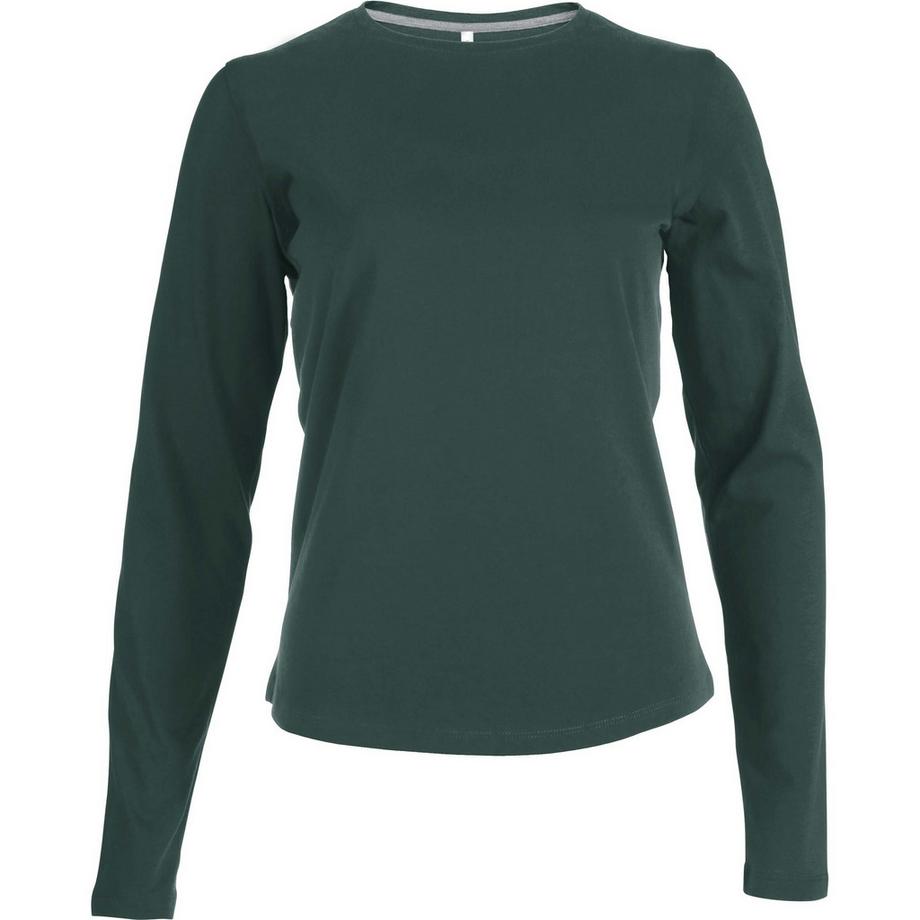 Kariban Langarm Rundhals T-Shirt  