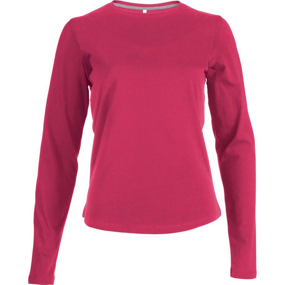 Kariban Langarm Rundhals T-Shirt  