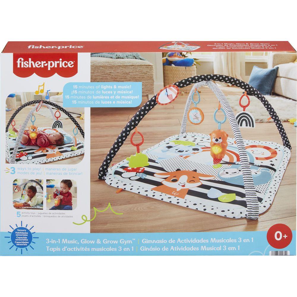 Fisher Price  Tierfreunde Kontrast-Spieldecke 