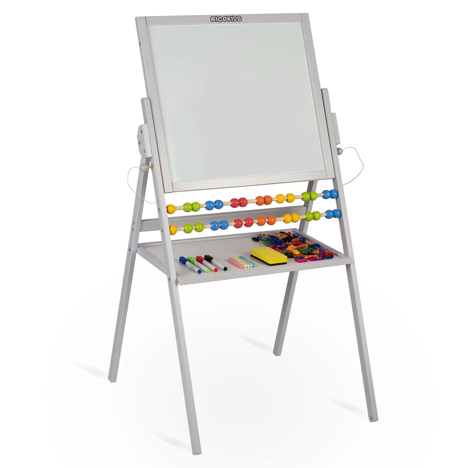 B2X  Ricokids magnetischeierende Kreidetafel – Grau 