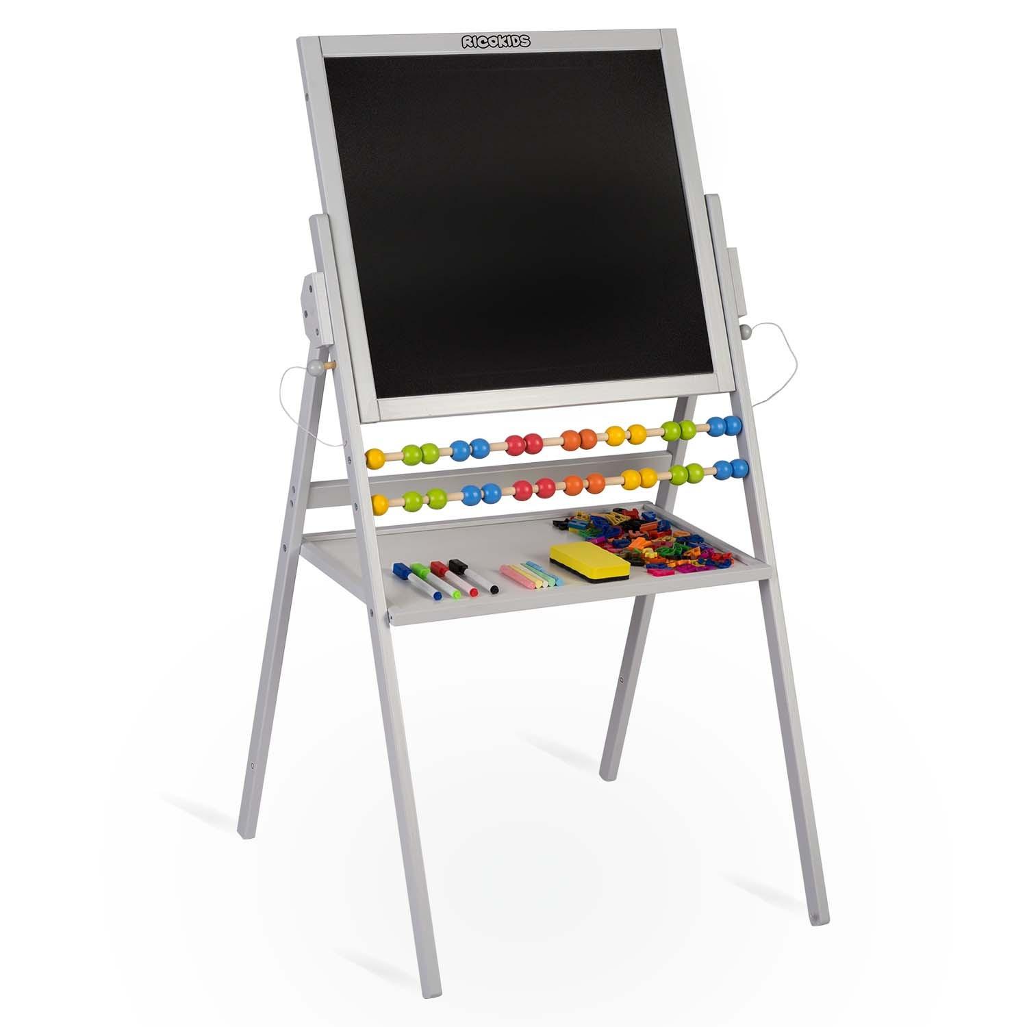B2X  Ricokids magnetischeierende Kreidetafel – Grau 