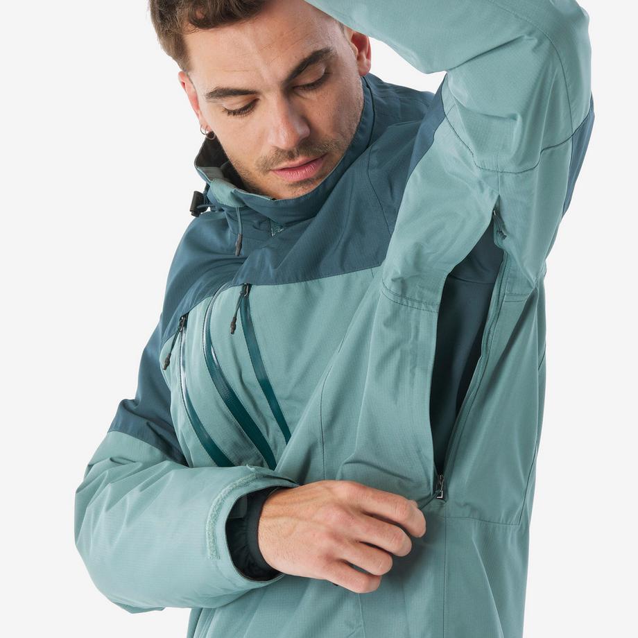 FORCLAZ Travel 500 Veste d'hiver imperméable 3 en 1  