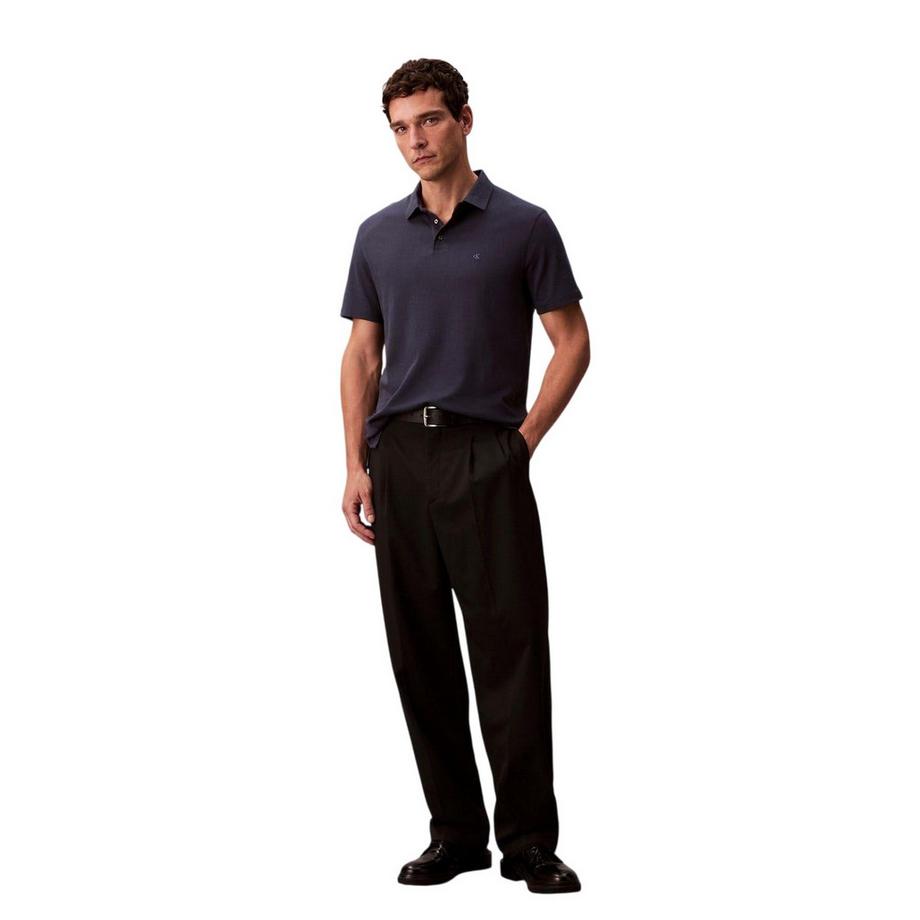 Calvin Klein  Poloshirt, Mit Kragen, Pima (aus Peru), Kurzärmlig 