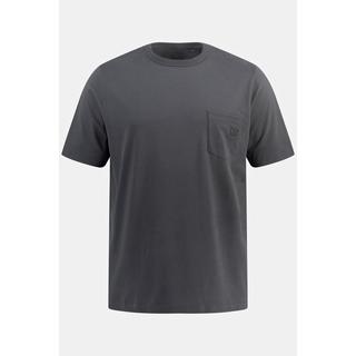 JP1880  T-shirt con certificazione OEKO-TEX, taschino, scollo a girocollo e mezze maniche 