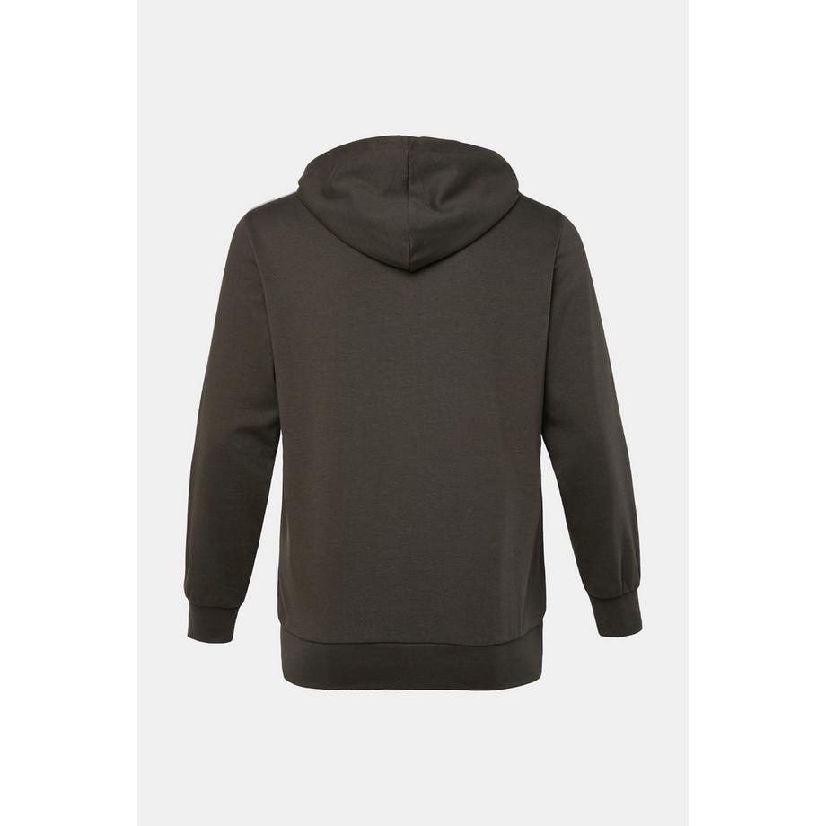Sthuge Hoodiejacke Sweat Ärmelstreifen  