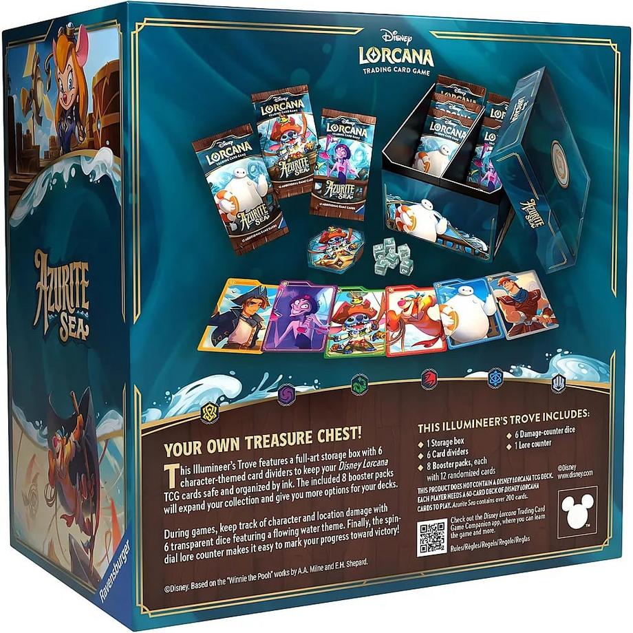 Ravensburger  Disney Lorcana Set 6 -  Azurite Sea Trove (EN) 