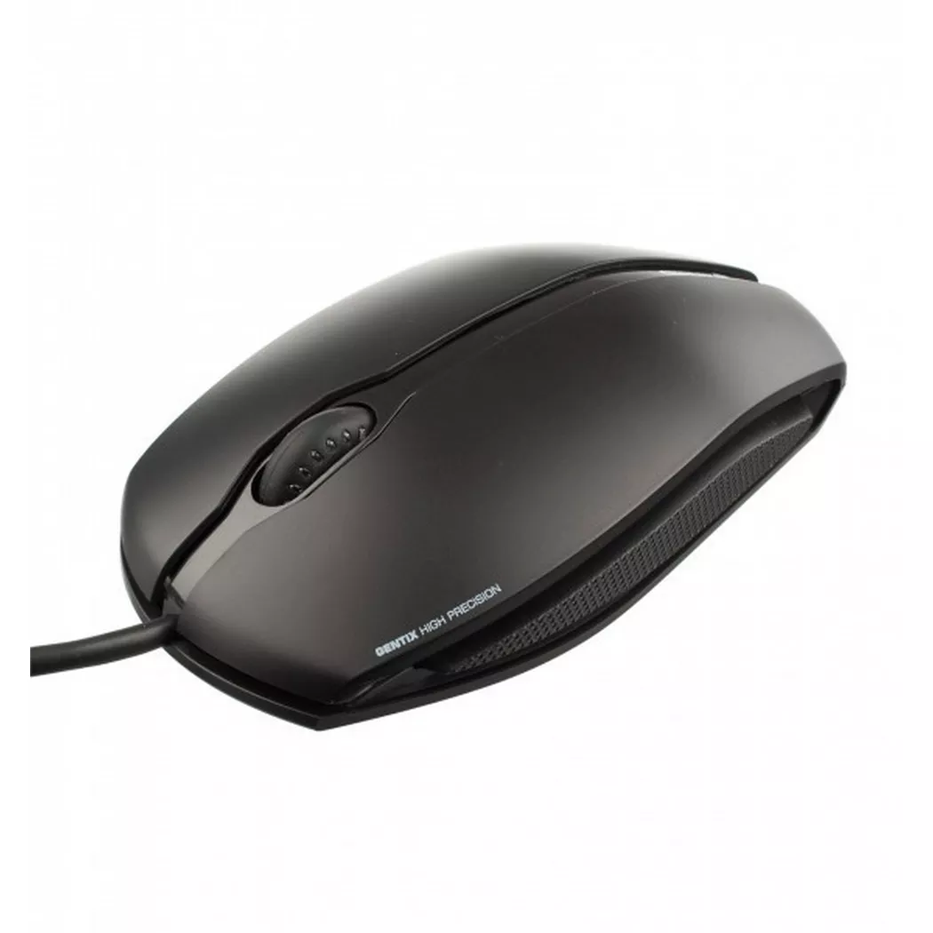 CHERRY GENTIX CORDED MOUSE, Black, USB