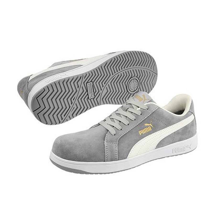 PUMA Safety  Chaussure de sécurité Iconic Suede grey 