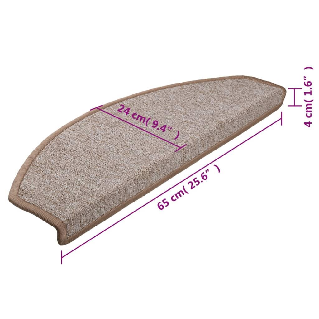 VidaXL tappetino per scale Polipropilene  