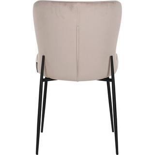 mutoni Chaise Darby kaki noir  