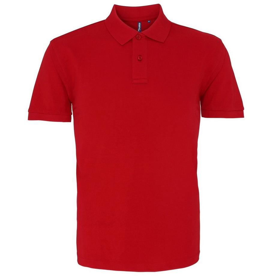 Polo uni à manches courtes