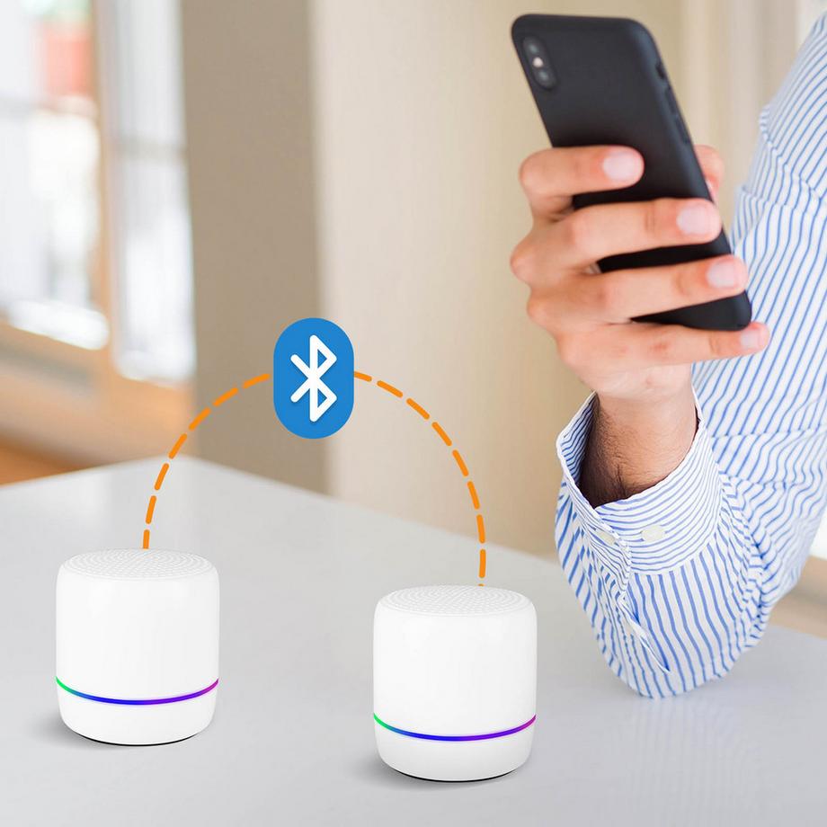 Akashi  Akashi 5W LED-Lautsprecher Weiß 