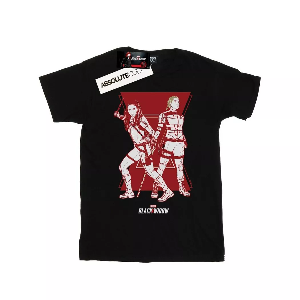MARVEL - TShirt, für Damen, Schwarz, Größe S