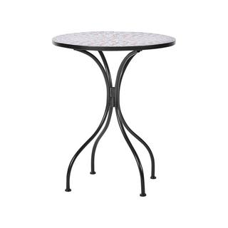 Beliani Table de jardin en Métal Rétro CARPINO  