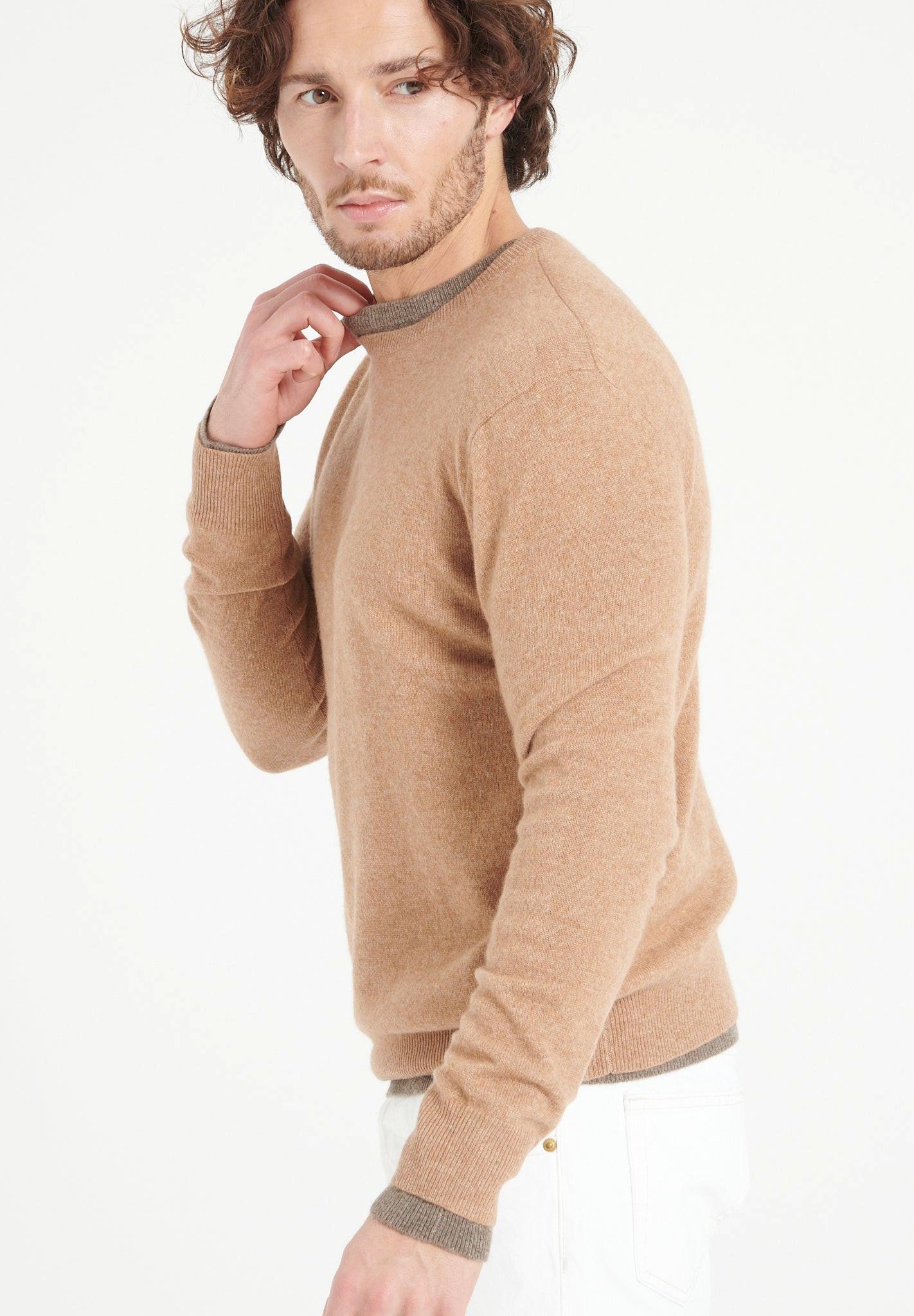 Studio Cashmere8  LUKE 2 Pull col rond - 100% cachemire 