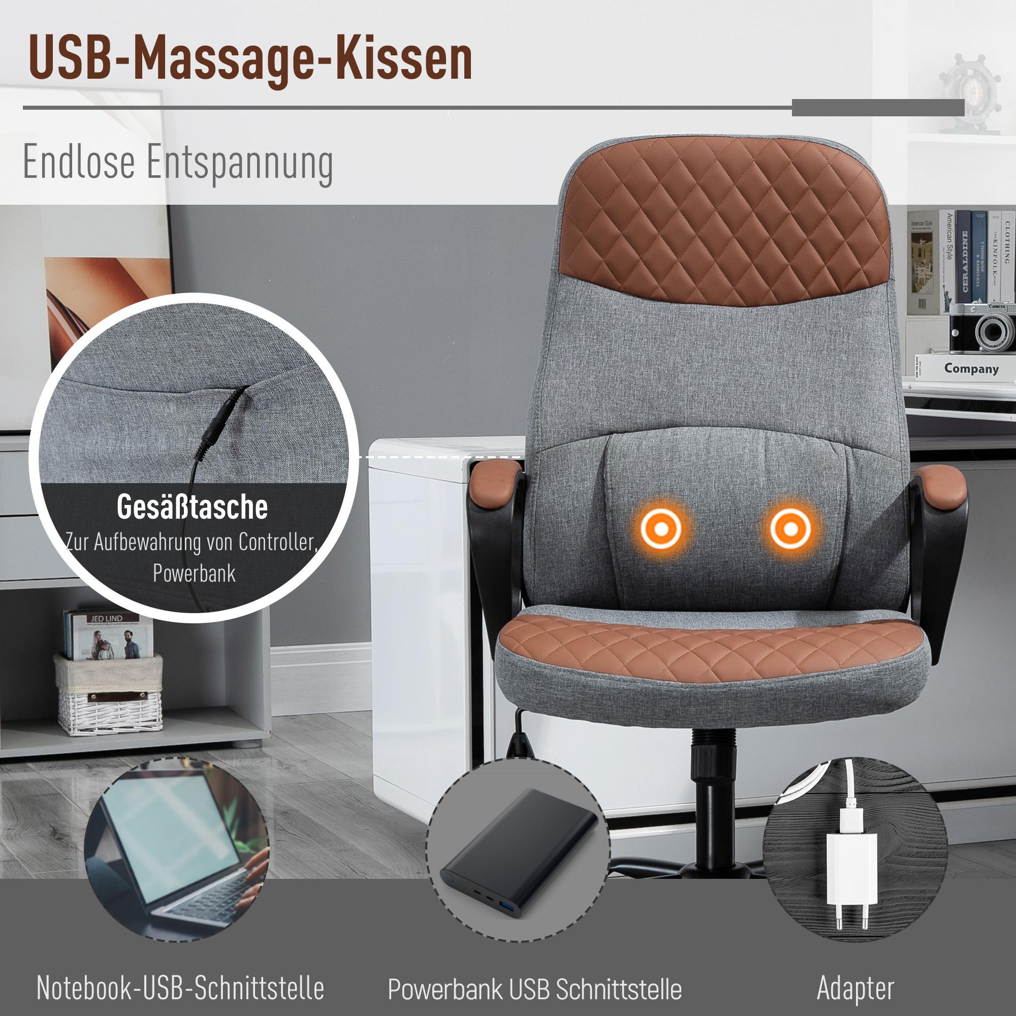 Vinsetto Massage-Bürostuhl  