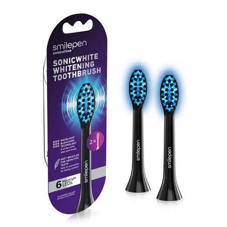Smilepen  Ersatzbürstenköpfe 2 x zu Sonicwhite mit 6 LED 