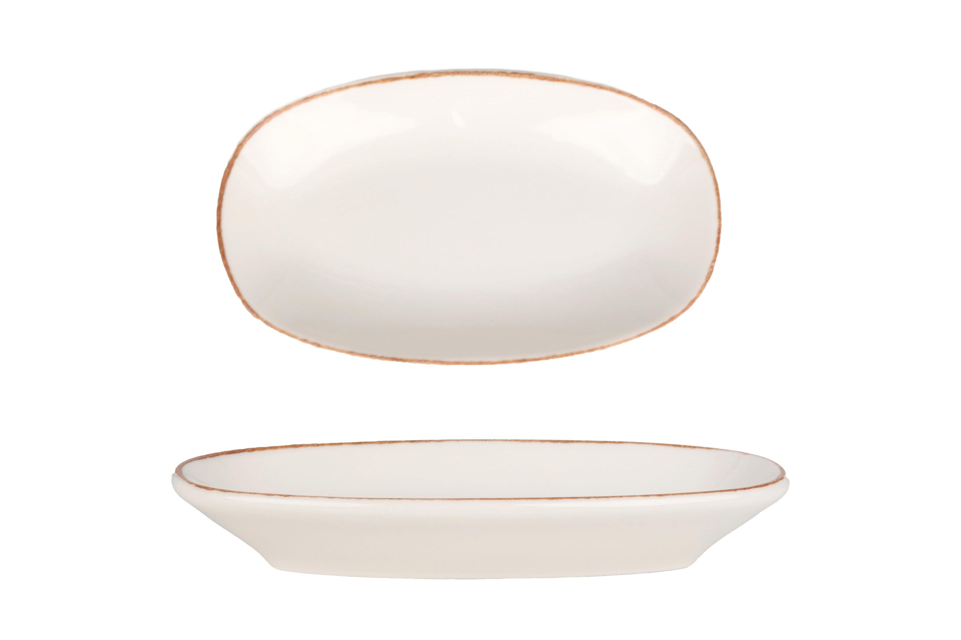 Bonna Assiette de service - Retro -  Porcelaine - lot de 2  