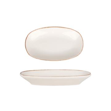 Assiette de service - Retro -  Porcelaine - lot de 2