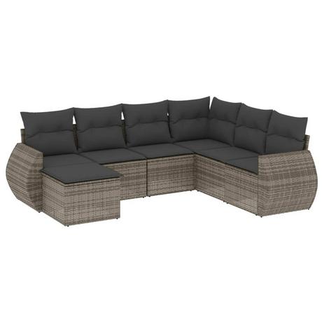 VidaXL Garten sofagarnitur poly-rattan  