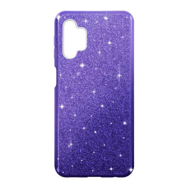 Avizar  Glitter Hülle Samsung A13 4G Violett 