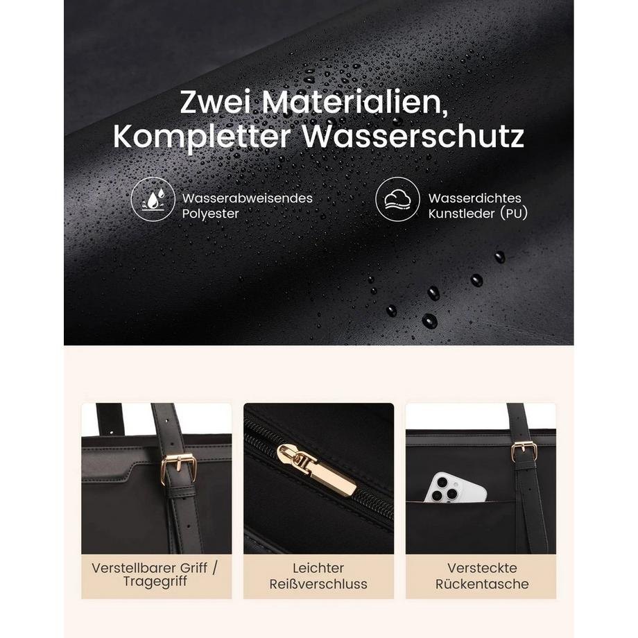 Only-bags.store Grand Sac à Main pour Ordinateur Portable 15,6 Pouces  