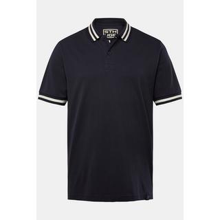 Sthuge  Maglia polo in piqué con ricamo sul retro e mezze maniche, fino alla tg. 8XL 