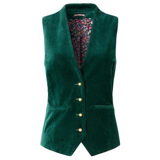 Joe Browns Samt Weste mit Knöpfen  