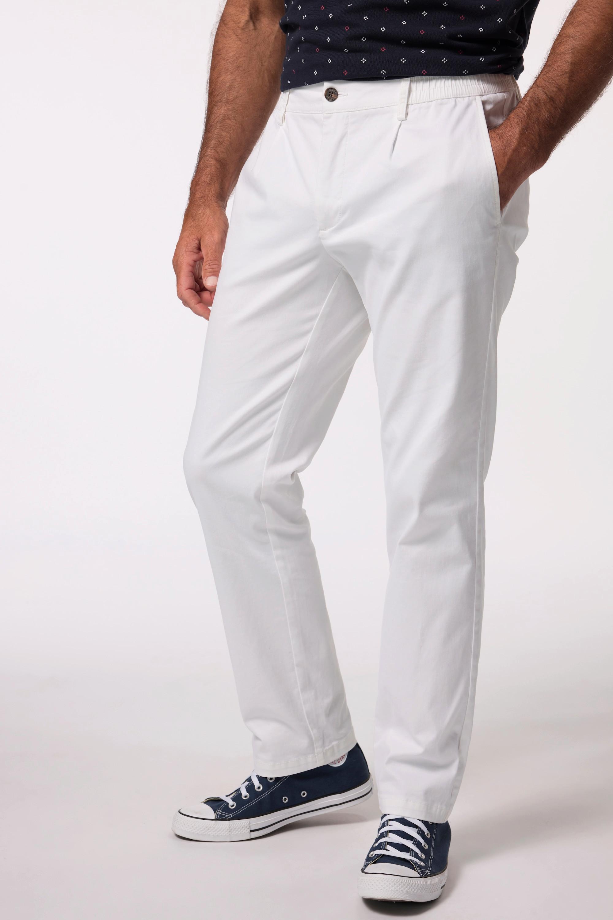 JP1880  Pantaloni chino dal taglio dritto e moderno con FLEXNAMIC® e cintura intera ed elastica 