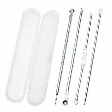 Aknebehandlung und Hautpflege - Werkzeugset 2-in-1, 4-teilig